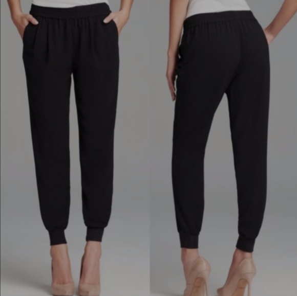 Joie Mariner Jogger Black Pant Size Medium - Picture 1 of 12